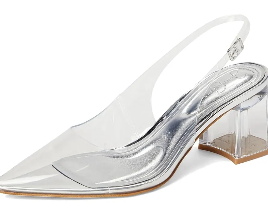 Syrina Lucite Slingback Pumps