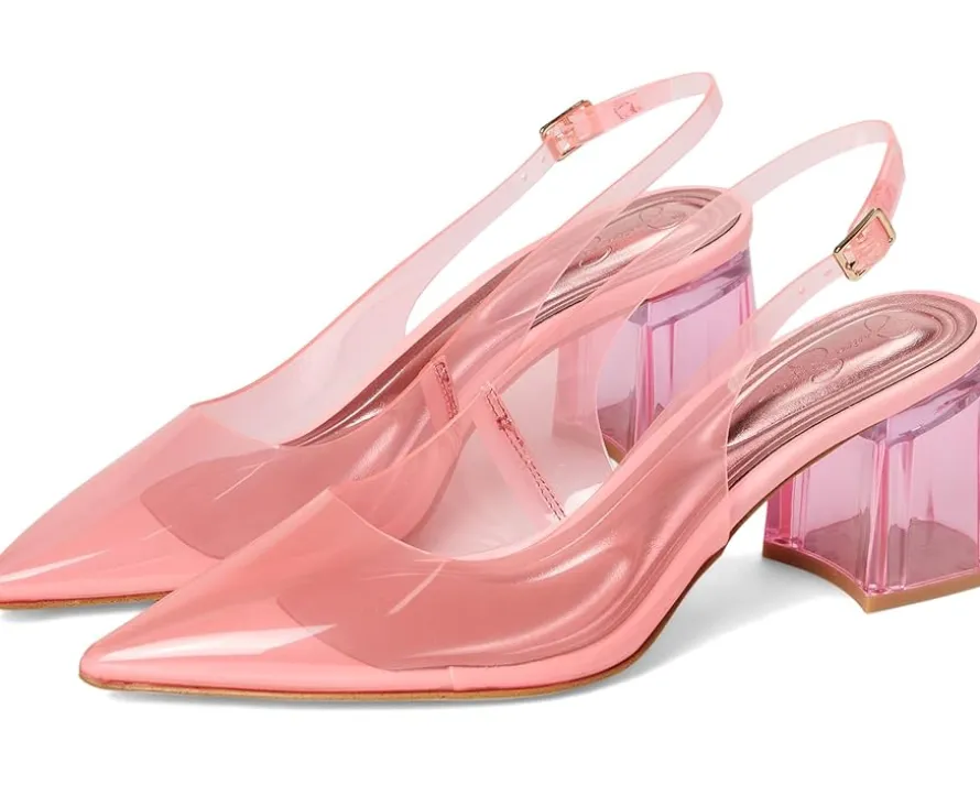 Syrina Lucite Slingback Pumps