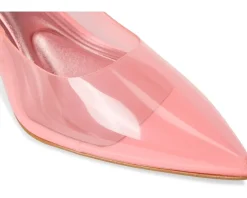 Syrina Lucite Slingback Pumps