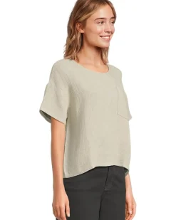 Tate Double Weave Short Sleeve Shirt