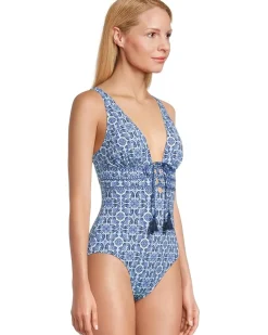 Terrazzo Tile Tie Front 1Pc