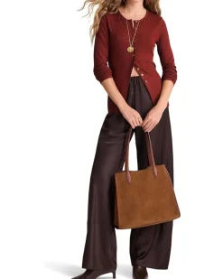 Texture Mock Neck Cardigan