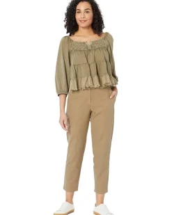 Textured Long Sleeve Top