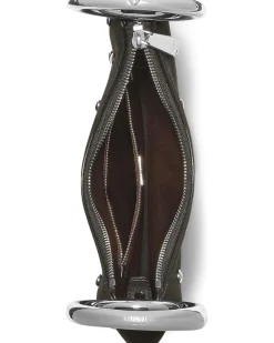 The Bangle Studded Suede Bag