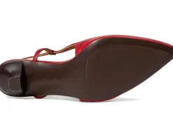 The Debbie Slingback Pump In Leather