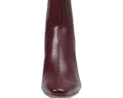 The Dimes Kitten-Heel Boot In Crinkle Leather