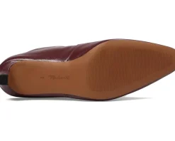 The Dimes Kitten-Heel Boot In Crinkle Leather