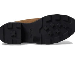 The Gwenda Platform Ankle Boot in Suede