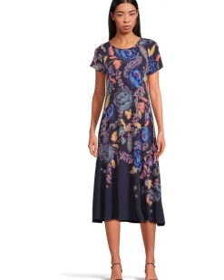 The Janie Favorite Boatneck Cap Sleeve Dress