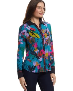 The Janie Favorite Button Front Shirt- House Of Fl