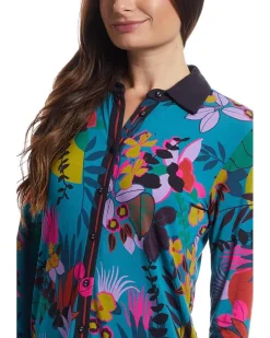 The Janie Favorite Button Front Shirt- House Of Fl