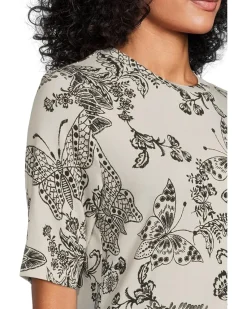 The Janie Favorite Fitted Elbow Sleeve Tee- Sydnee