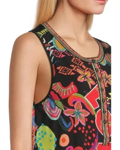 The Janie Favorite Henley Swing Tank- Jenny