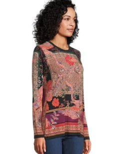 The Janie Favorite Long Sleeve Crew Neck Tee- Depo