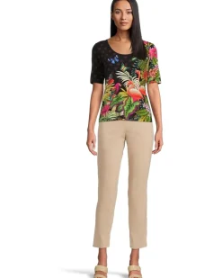 The Janie Favorite Scoop Neck Fitted Tee