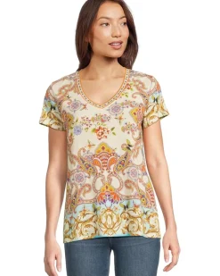 The Janie Favorite Short Sleeve V-Neck Tee