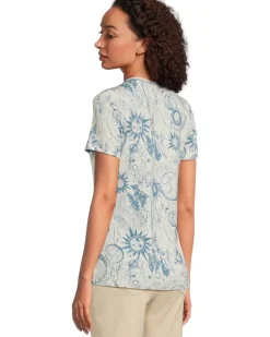 The Janie Favorite Short Sleeve Crew Neck Tee- Min