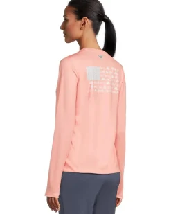 Tidal Tee™ PFG Fish Flag Long Sleeve Shirt