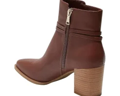 Timber Tassel Bootie Leather