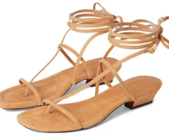 Tonio Strappy Sandals - Lace Up Suede