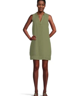 Two Palms Double Ruffle Dress