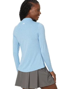 Ultimate365 Heat.Rdy Mock Long Sleeve Golf Polo Shirt