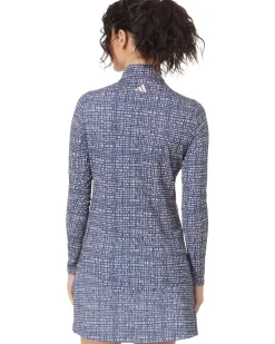 Ultimate365 Printed 1/4 Zip Mock Tee