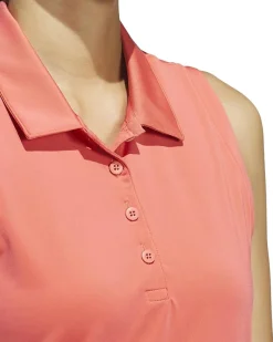 Ultimate365 Solid Sleeveless Golf Polo Shirt