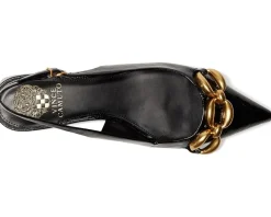 Valiey Chain Link Slingback Mule