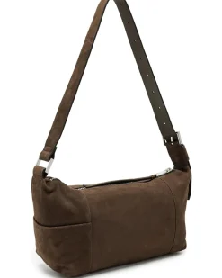 Vega Suede Shoulder Bag
