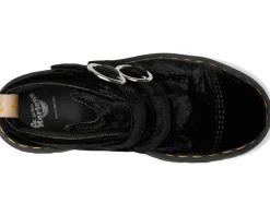 Vegan Devon Velvet Platform Boots