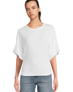 Vicky Scoop Neck Balloon Sleeve Tee