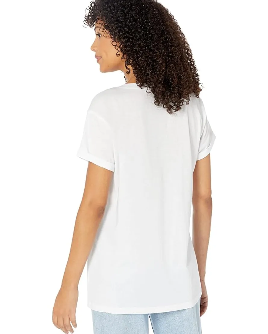 Vintage Jersey Cap Sleeve Tee