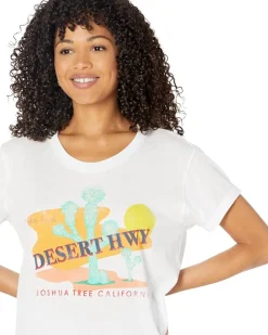 Vintage Jersey Cap Sleeve Tee