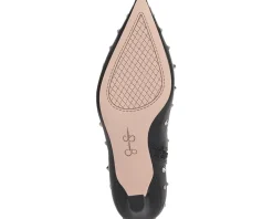 Viviana Kitten Heel Studded Bootie