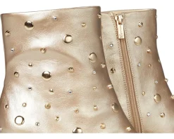 Viviana Kitten Heel Studded Bootie