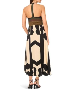 V-neck Barback Maxi