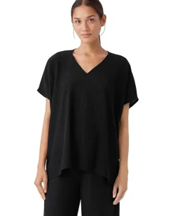 V-Neck Boxy Top