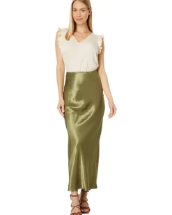 V-Neck Pleated Sleeve Blouse