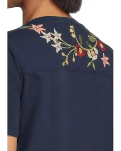 V-neck Short Sleeve Tee - Nicolette