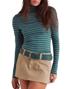 We The Free Good Good Stripe Turtleneck