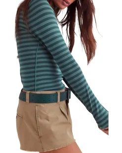 We The Free Good Good Stripe Turtleneck