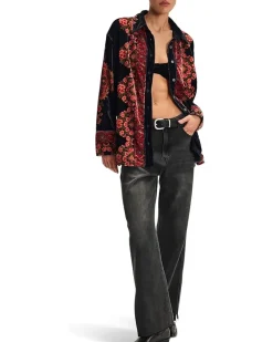 We The Free One Night Velvet Top