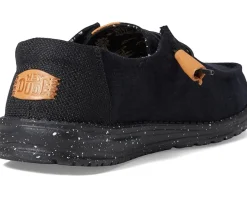 Wendy Washed Canvas Slip-On Casual Shoes