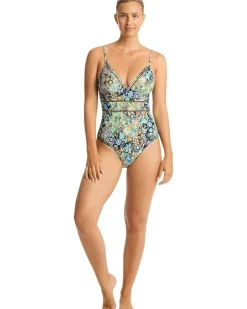 Wildflower Spliced Tri One-Piece