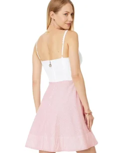 Winslow Eyelet Stripe Combo Dress