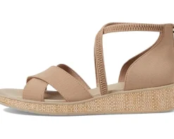 Women's Bzees Bali Sand Strappy Wedge Sandals
