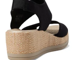 Women's Bzees Reveal Ankle Strap Wedge Sandals