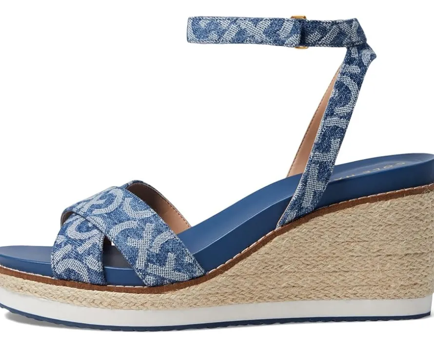 Women's Cole Haan Cloudfeel Espadrille Wedge Sandal 75 mm