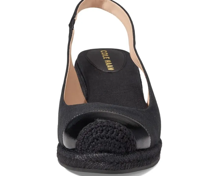 Women's Cole Haan Cloudfeel Espadrille Wedge Slingback 80 mm